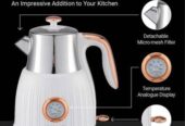 Hafele Queen – Stainless Steel Electric Kettle (1.6L, White)
