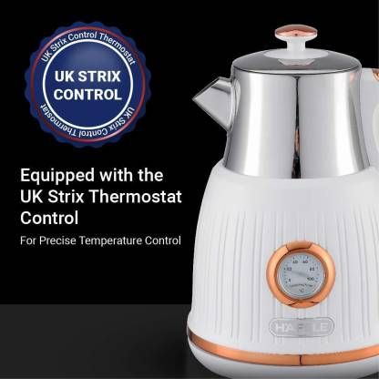 Hafele Queen – Stainless Steel Electric Kettle (1.6L, White)