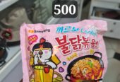 Spicy3x spicy2x and Buldak ramen